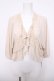 画像1: axes femme / レースフリルボレロ  生成り Y-26-03-30-013-AX-TO-SZ-ZY (1)