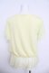 画像2: axes femme / レース切り替えシフォン半袖トップス  イエロー Y-26-03-30-018-AX-TO-SZ-ZY (2)