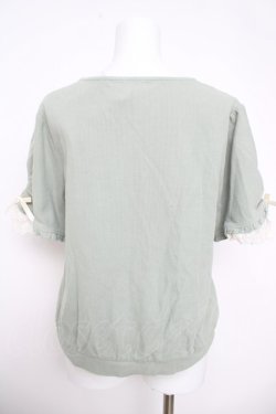 画像2: axes femme / 薔薇刺繍カーディガン M ミント Y-26-03-30-022-AX-TO-SZ-ZY