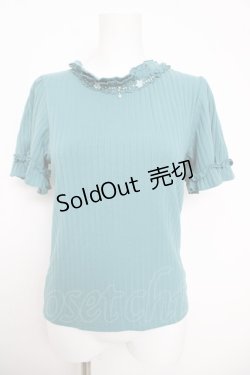 画像1: axes femme / 吸水速乾プチスタンドリブプルオーバー F グリーン Y-26-03-30-026-AX-TO-SZ-ZY