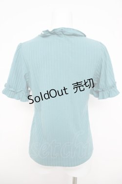 画像2: axes femme / 吸水速乾プチスタンドリブプルオーバー F グリーン Y-26-03-30-026-AX-TO-SZ-ZY