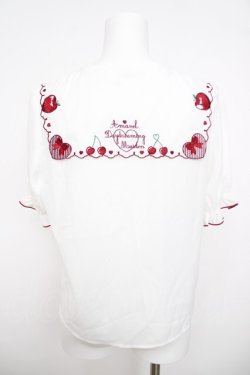 画像2: Amavel / Apple Cherryブラウス F 赤 Y-26-03-30-043-CA-BL-SZ-ZY