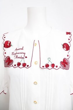 画像3: Amavel / Apple Cherryブラウス F 赤 Y-26-03-30-043-CA-BL-SZ-ZY