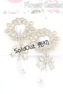 画像1: Princess Flower Garden / 胡桃咲姫Collaboration/KRS*イヤリング  中金 Y-26-04-01-001-LO-AC-SZ-ZY
