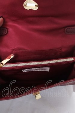 画像3: m petit by misako / ショルダーバッグ  濃赤 Y-26-04-01-045-LO-BG-SZ-ZY