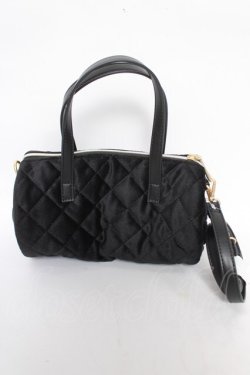 画像2: m petit by misako / AM*TTロールボストンバッグ  濃黒 Y-26-04-01-046-LO-BG-SZ-ZY