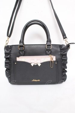 画像1: LODISPOTT / ポーチ付き2wayバック  黒 Y-26-04-01-048-LO-BG-SZ-ZY