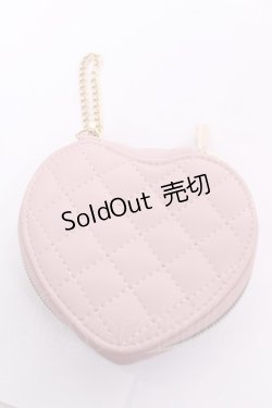 画像2: m petit by misako / ハートポーチチャーム  中桃 Y-26-04-01-011-LO-ZA-SZ-ZY