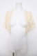 画像1: axes femme / レース使いボレロ  生成り Y-26-04-01-068-AX-TO-SZ-ZY (1)