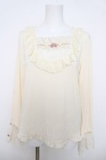 画像1: axes femme / 20th/ローズガーデンプルオーバー F 生成り Y-26-04-01-069-AX-TO-SZ-ZS (1)