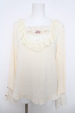 画像1: axes femme / 20th/ローズガーデンプルオーバー F 生成り Y-26-04-01-069-AX-TO-SZ-ZY