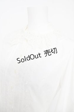 画像3: Innocent World / ケミカルレース丸衿フ?ラウス  生成り Y-26-04-01-078-IW-BL-AS-ZY