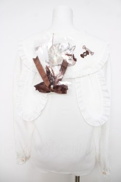 画像2: Amavel / Candy Rabbit ブラウス F ブラウン Y-26-04-01-081-CA-BL-SZ-ZY