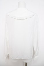画像2: Amavel / カトラリー刺繍ブラウス  白 Y-26-04-01-082-CA-BL-SZ-ZY (2)