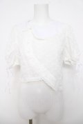 lilLilly / アシンメトリーブラウス F ホワイト Y-26-04-01-084-LO-BL-SZ-ZY