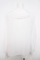 画像2: Amavel / カトラリー刺繍ブラウス M 白 Y-26-04-01-085-CA-BL-SZ-ZY (2)