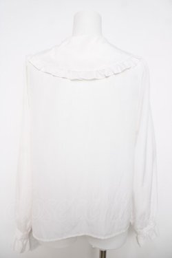 画像2: Amavel / カトラリー刺繍ブラウス M 白 Y-26-04-01-085-CA-BL-SZ-ZY