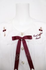 画像3: Amavel / カトラリー刺繍ブラウス M 白 Y-26-04-01-085-CA-BL-SZ-ZY (3)