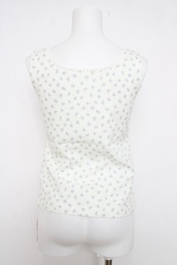 画像2: Fi.n.t / ローズモチーフ付き小花柄タンクトップ F ラベンダー Y-26-04-01-088-CA-TO-SZ-ZY