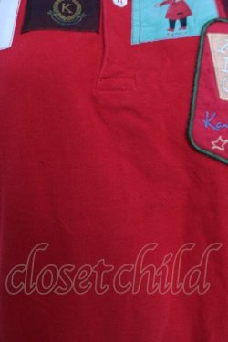 画像3: Karl Helmut / ワッペン付きポロシャツ F 赤 Y-26-04-01-093-EL-BL-SZ-ZY