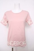 INGEBORG / ロゴpt半袖カットソー F ピンク Y-26-04-01-094-LO-TO-SZ-ZY