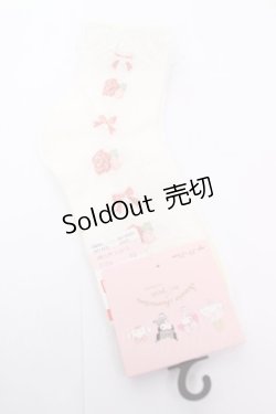 画像1: m petit by misako / AMCSコギミュンレース 23-25cm 中白 Y-26-04-01-017-LO-ZA-SZ-ZY