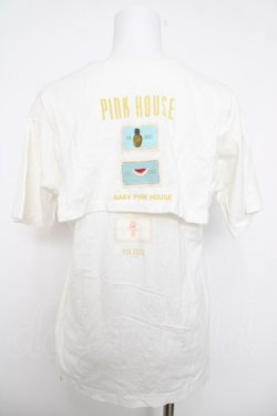 画像2: PINK HOUSE / フルーツワッペン付きセーラープルオーバー F 白 Y-26-04-01-096-LO-TO-SZ-ZY