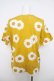 画像2: PINK HOUSE / ひまわり柄Tシャツ F イエロー Y-26-04-01-097-LO-TO-SZ-ZY (2)