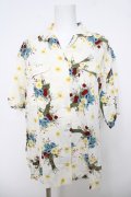 PINK HOUSE / ブーケ柄半袖シャツ F オフ白 Y-26-04-01-099-LO-BL-SZ-ZY