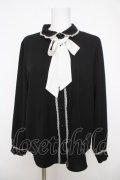 couture BY ROJITA / リボンタイブラウス F 黒 Y-26-04-01-105-LO-BL-SZ-ZY