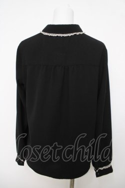 画像2: couture BY ROJITA / リボンタイブラウス F 黒 Y-26-04-01-105-LO-BL-SZ-ZY