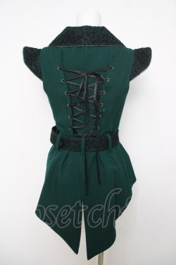 画像2: ALICE and the PIRATES / Aramisベスト  グリーン Y-26-04-01-112-PA-TO-AS-ZY