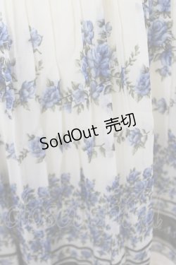 画像3: axes femme / ローズメッセージパネル柄ワンピース  生成り Y-26-04-01-113-AX-OP-SZ-ZY