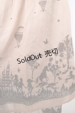 画像3: axes femme / シルエット柄キャミソールワンピース  ベージュ Y-26-04-01-114-AX-OP-SZ-ZY