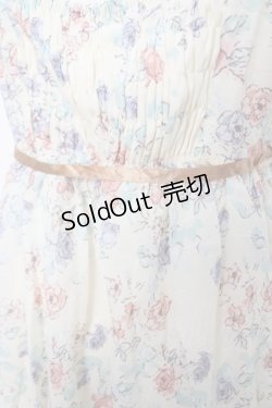 画像3: axes femme / ローズ柄チュニック  生成り Y-26-04-01-116-AX-OP-SZ-ZY