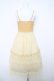 画像2: axes femme POETIQUE / リボンデザインチュールワンピース M イエロー Y-26-04-01-124-AX-OP-SZ-ZY (2)