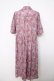 画像2: axes femme / ローズレース柄ボータイワンピース F ピンク Y-26-04-01-127-AX-OP-SZ-ZY (2)