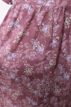 画像3: axes femme / ローズレース柄ボータイワンピース F ピンク Y-26-04-01-127-AX-OP-SZ-ZY