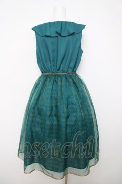 画像2: axes femme / ジャスミン/ワンピース F グリーン Y-26-04-01-135-AX-OP-SZ-ZY