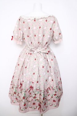 画像2: axes femme kawaii / ベリーフィールズワンピース  ピンク Y-26-04-01-138-AX-BL-SZ-ZY