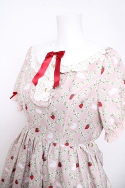 画像4: axes femme kawaii / ベリーフィールズワンピース  ピンク Y-26-04-01-138-AX-BL-SZ-ZY