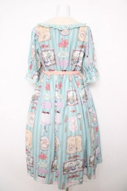 画像2: axes femme kawaii / ティティ×ベアファミリーワンピース  ミント Y-26-04-01-140-AX-OP-SZ-ZY