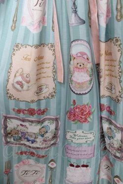 画像4: axes femme kawaii / ティティ×ベアファミリーワンピース  ミント Y-26-04-01-140-AX-OP-SZ-ZY