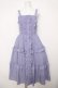 画像1: axes femme kawaii / ロマンティックフリルジャンパースカート  ラベンダー Y-26-04-01-142-AX-OP-SZ-ZY (1)