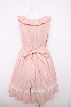 画像2: axes femme kawaii / ロココジャンパースカート  ピンク Y-26-04-01-147-AX-OP-SZ-ZY