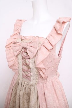 画像3: axes femme kawaii / ロココジャンパースカート  ピンク Y-26-04-01-147-AX-OP-SZ-ZY