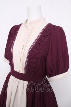 画像3: axes femme kawaii / エレガントドールワンピース  ワイン Y-26-04-01-149-AX-OP-SZ-ZY