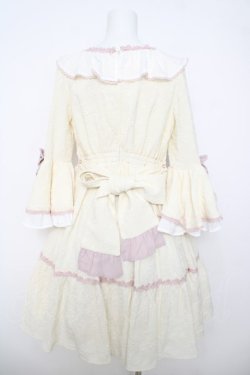 画像2: axes femme kawaii / メアリー姫袖ドレス  生成り Y-26-04-01-150-AX-OP-SZ-ZY