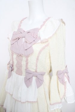 画像3: axes femme kawaii / メアリー姫袖ドレス  生成り Y-26-04-01-150-AX-OP-SZ-ZY