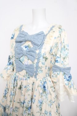 画像3: axes femme kawaii / アンティークローズ柄ワンピース  生成り Y-26-04-01-152-AX-OP-SZ-ZY